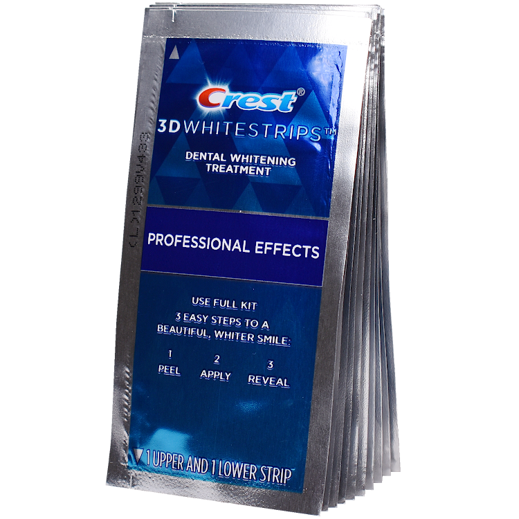 Paski wybielające Crest 3D White Professional 10szt (5 saszetek)